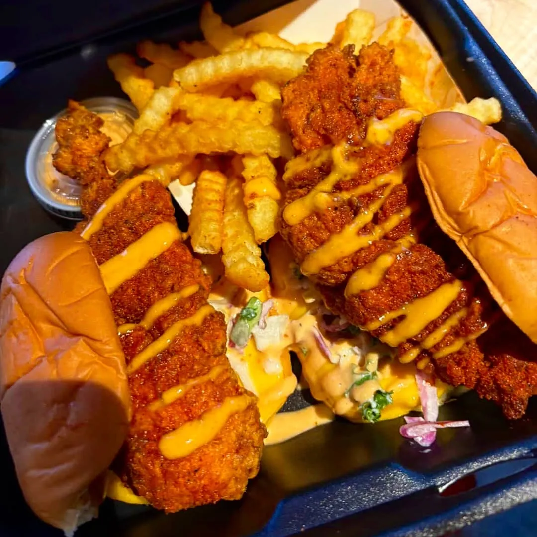 Spicy chicken slider